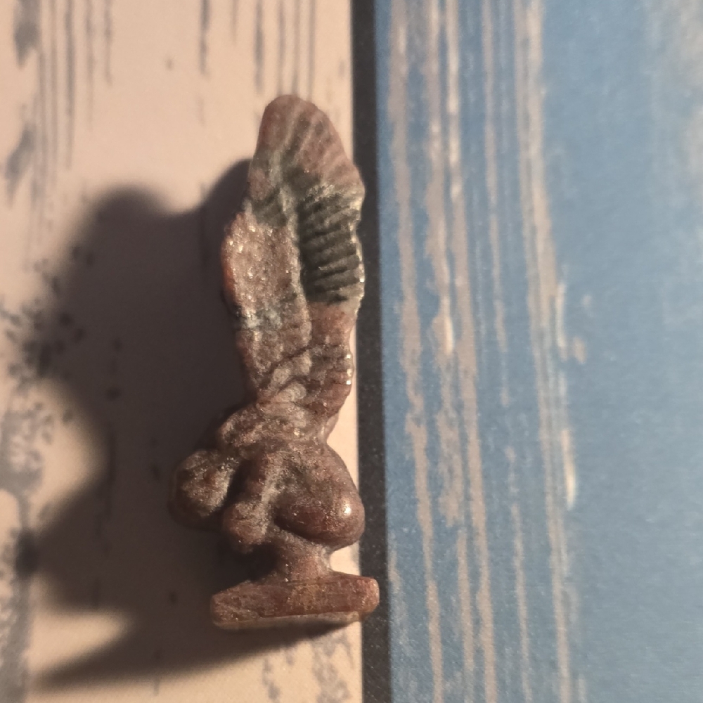 Mahagony Jasper Angel Figurine
